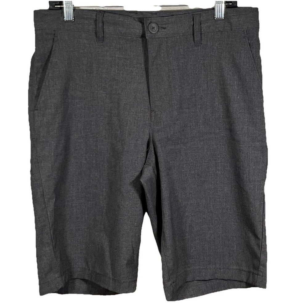 Urban Pipeline Shorts Mens 30‎ Gray Cargo Hits At Knee MaxFlex Hiking Outdoor